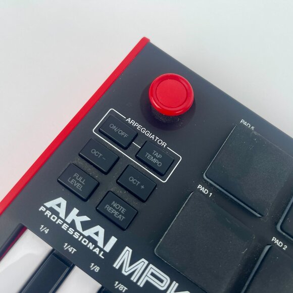 Akai Professional MPK Mini MK3 Red | 25-Key USB MIDI Keyboard Controller - Picture 13 of 16